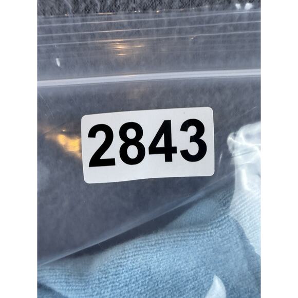 Mainbocher Light Blue 100% Cashmere V-Neck Long Sleeve Sweater Size XL - Picture 9 of 9